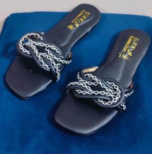 Stylish Women's Synthetic Leather Casual Flats