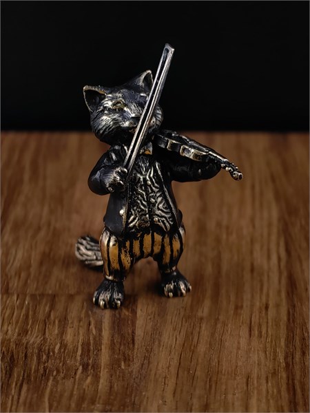 Кот- скрипач кт-0001234